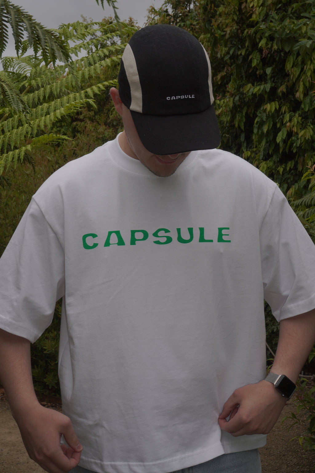 Capsule Tee - Moss