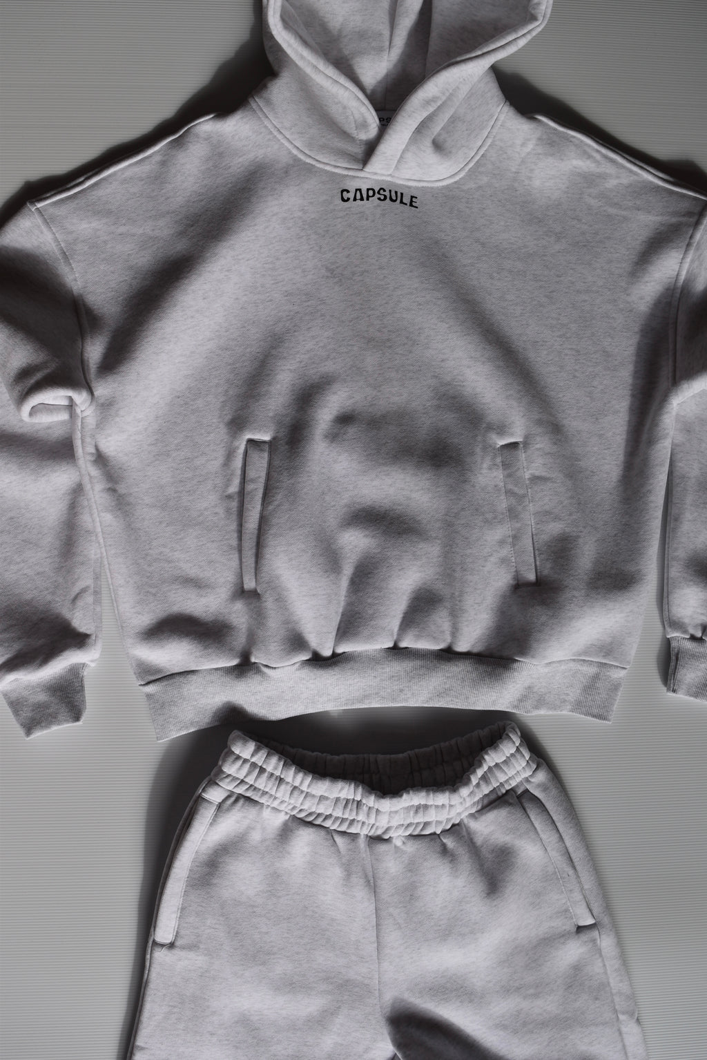 Grey Hoodie + Tracksuit SS1 Set