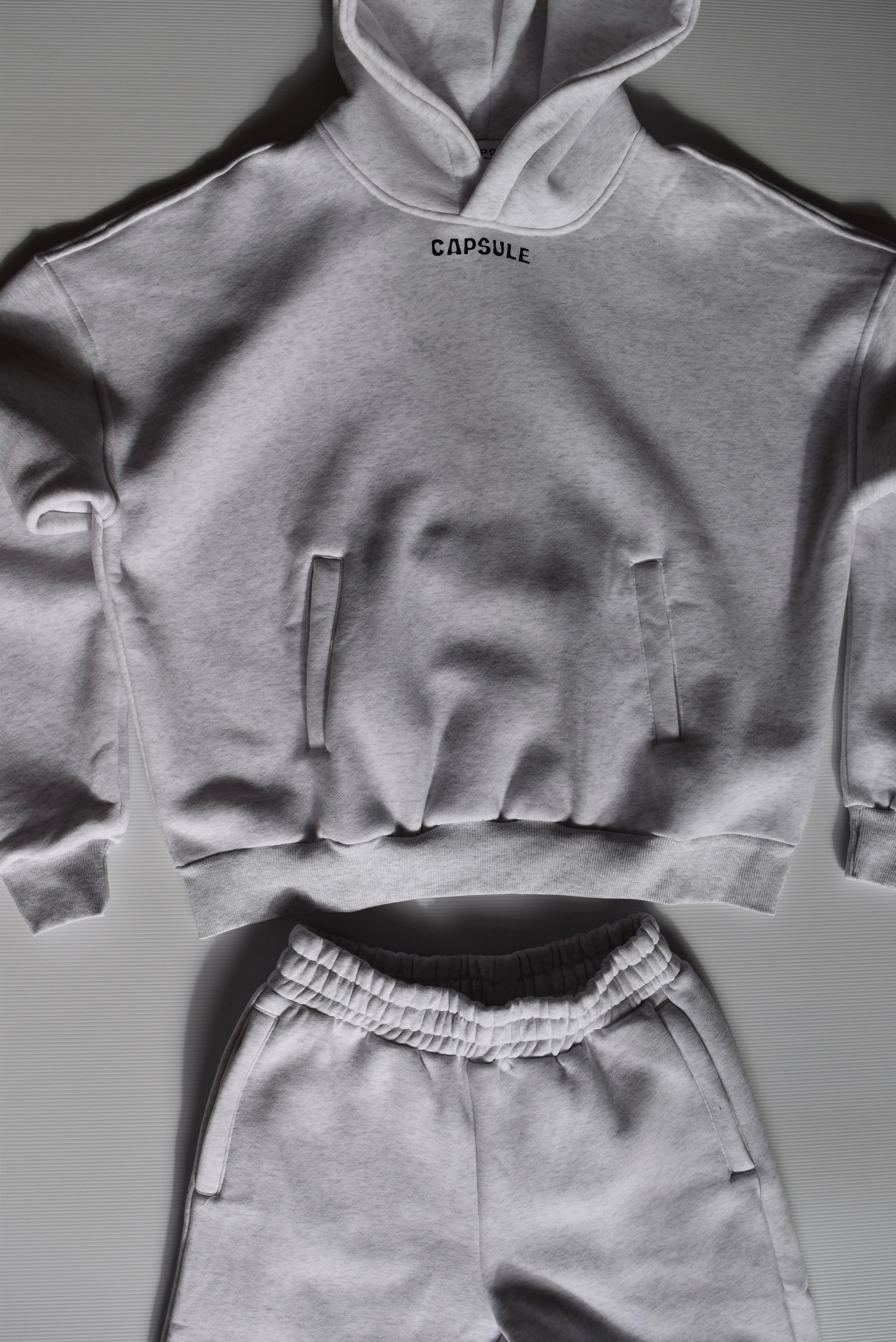 Grey Hoodie + Tracksuit SS1 Set