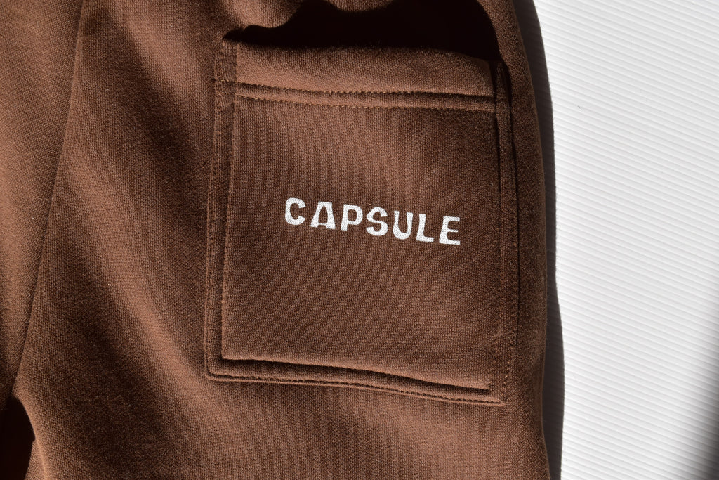 Brown Tracksuit Pants SS1