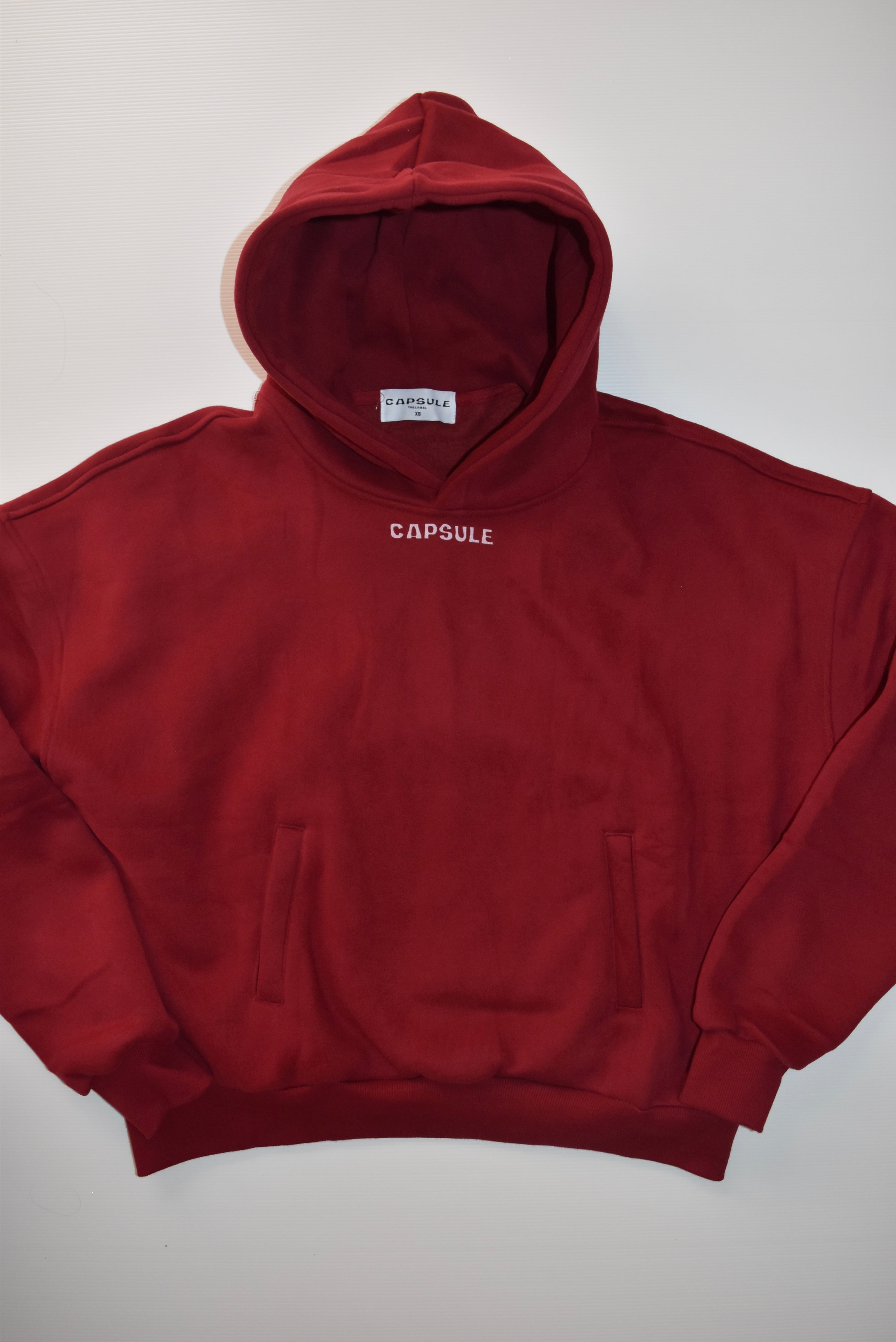 Wine Red Hoodie SS1