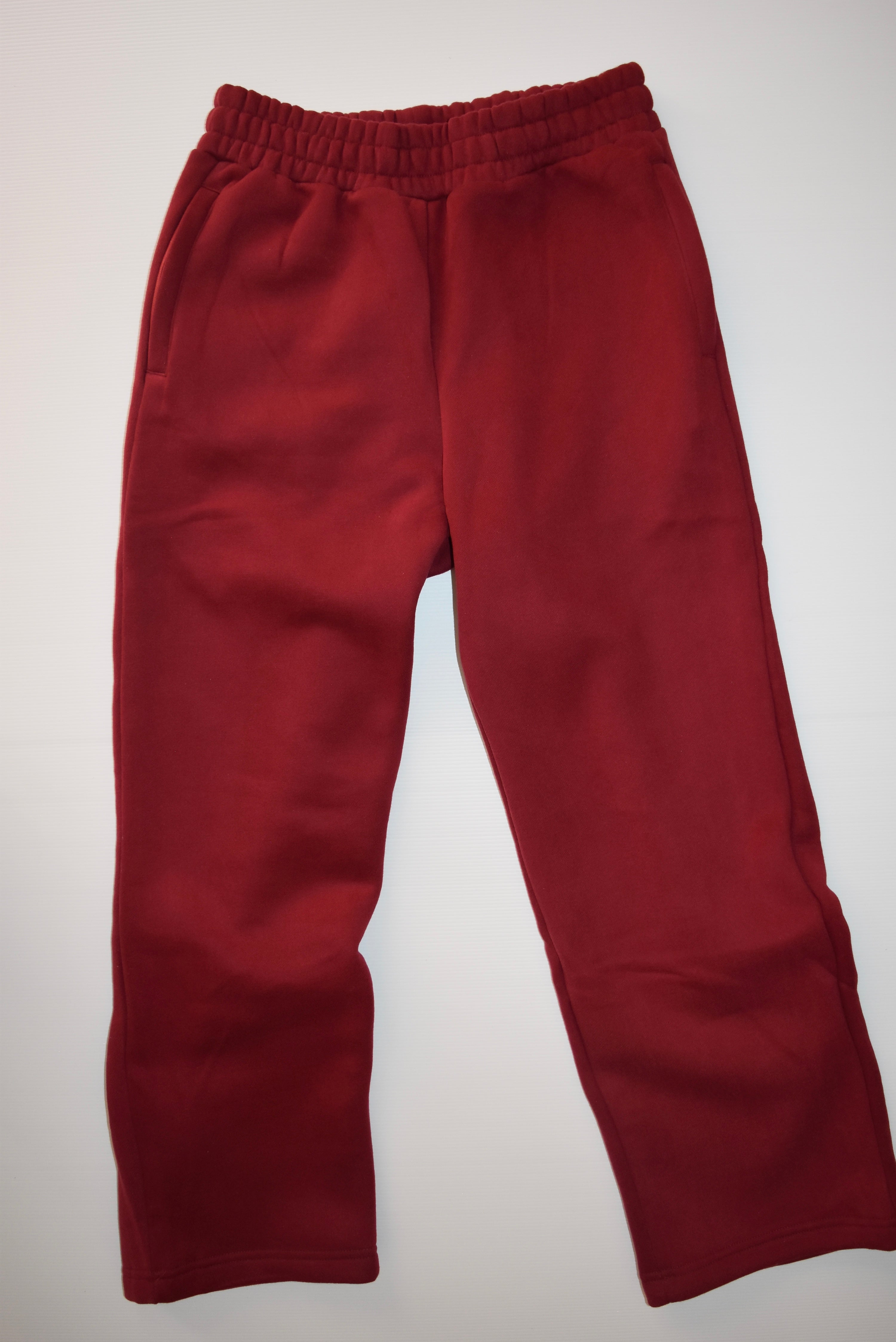 Wine Red Tracksuit Pants SS1