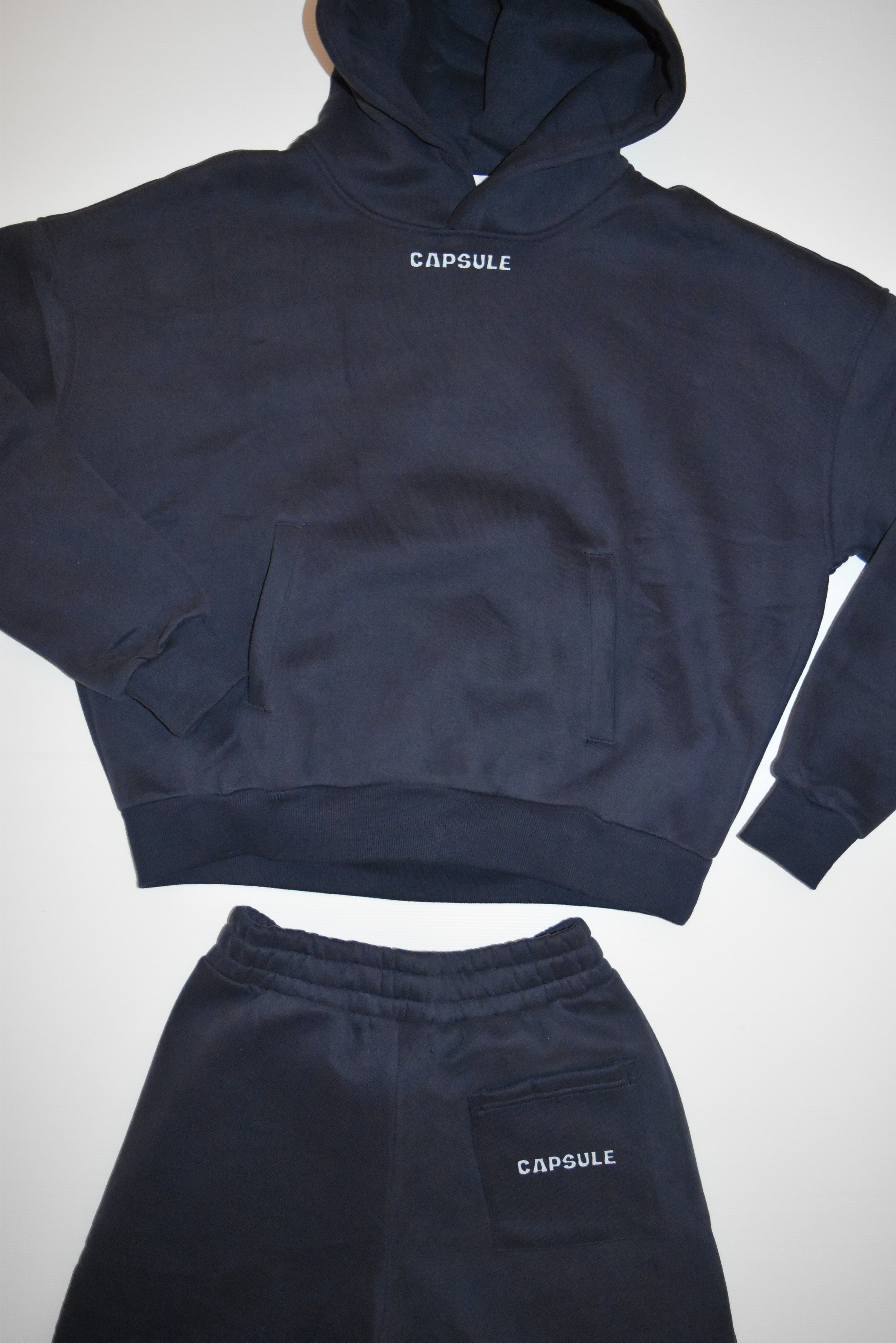 Deep Navy Hoodie + Tracksuit Deep Tones Set