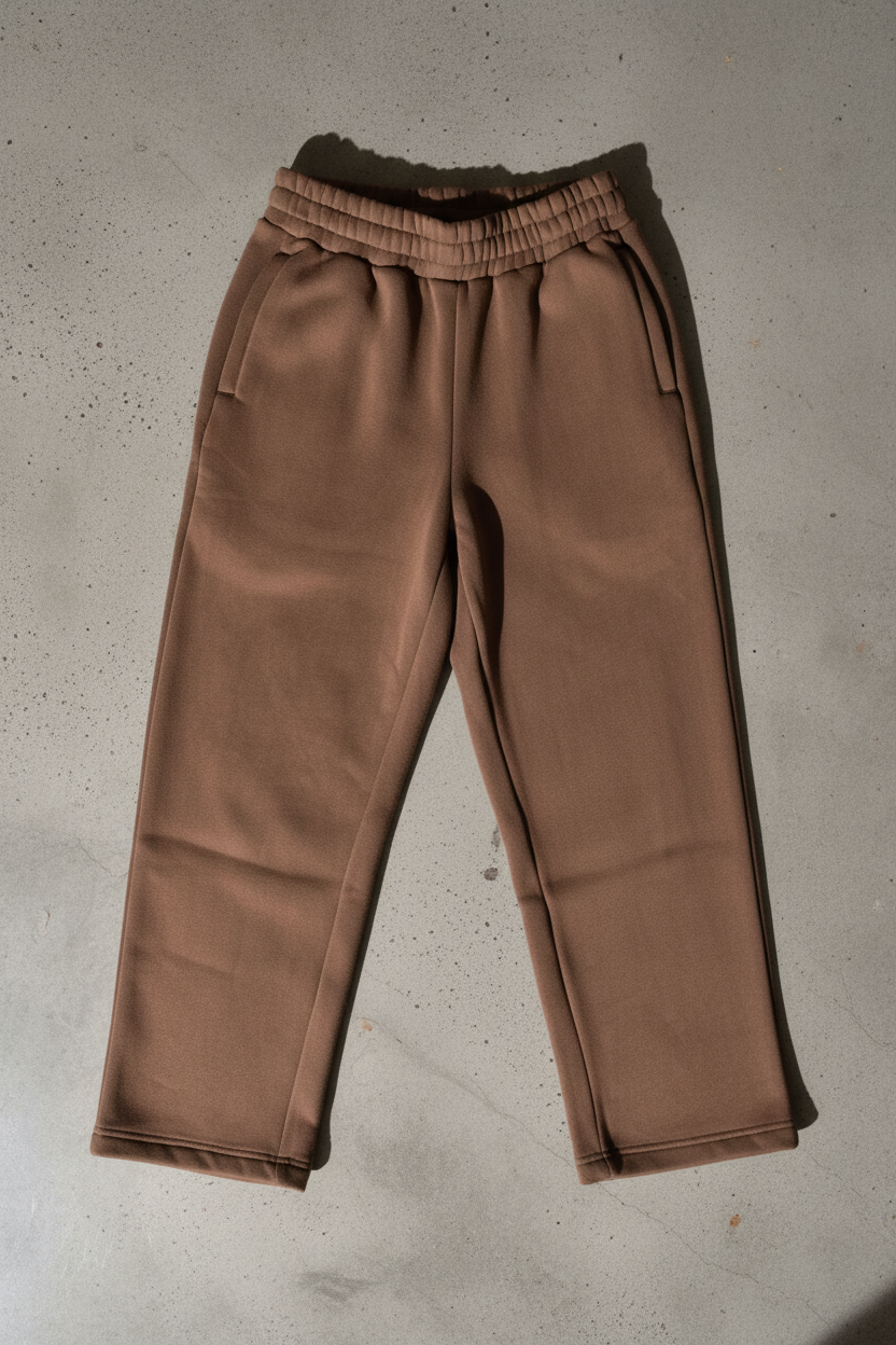 Brown Tracksuit Pants SS1