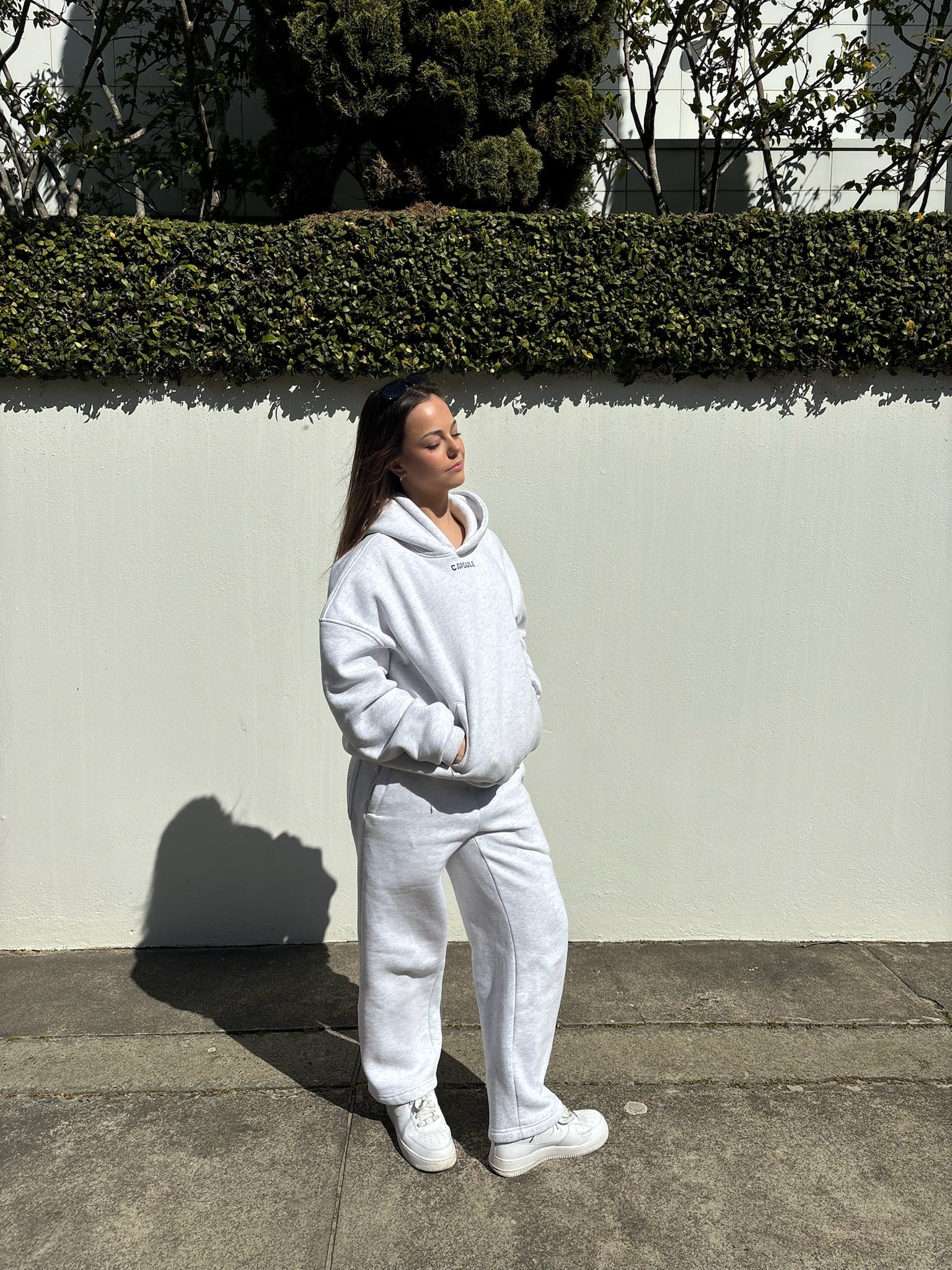 Grey Hoodie + Tracksuit SS1 Set
