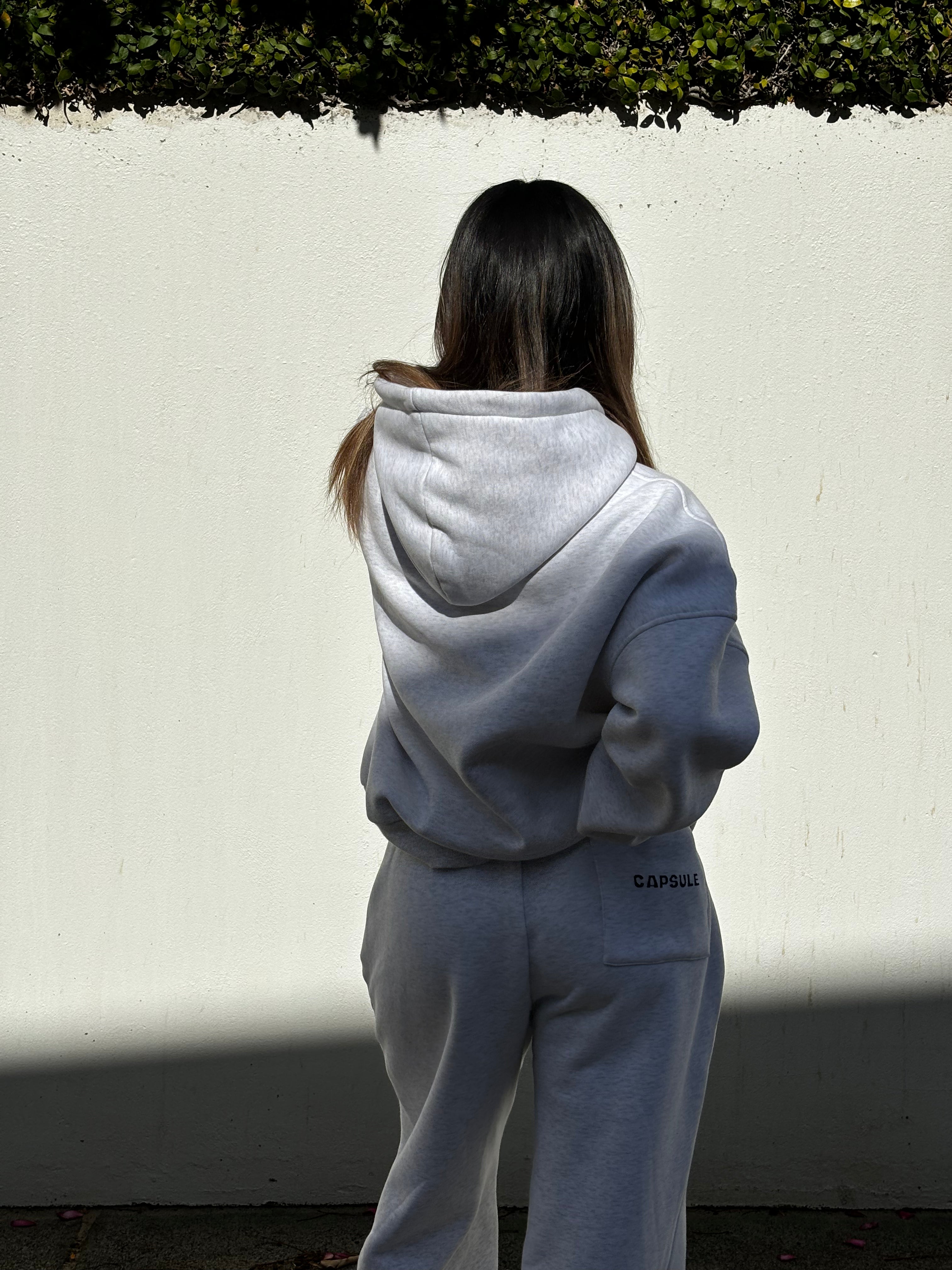 Grey Hoodie + Tracksuit SS1 Set